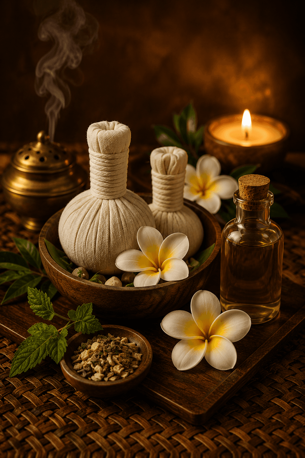 Bali Kräuterstempel Massage